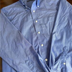 Damon Casual Blue Button-Down Shirt